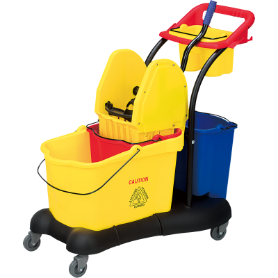 81liter utility cleaning mop bucket trolley