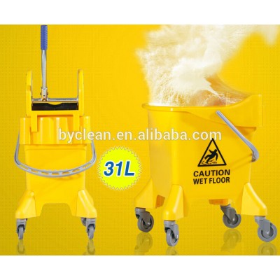 AF08088 31liter cleaning mop bucket with down press wringer